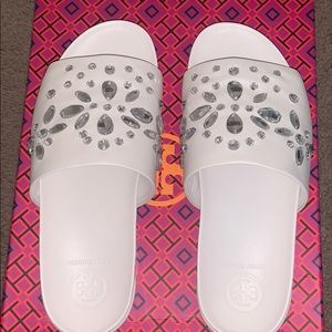 Tory Burch slide ons